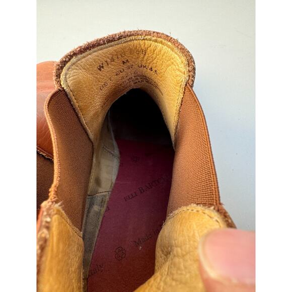 Samuel Hubbard Women's "24 Seven for Her " 7 Chelsea Cognac Leather Boot EU 37 - Picture 9 of 10